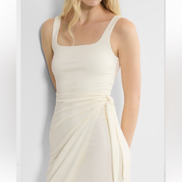 Wilfred Wrap Midi Dress - Picture 1 of 12